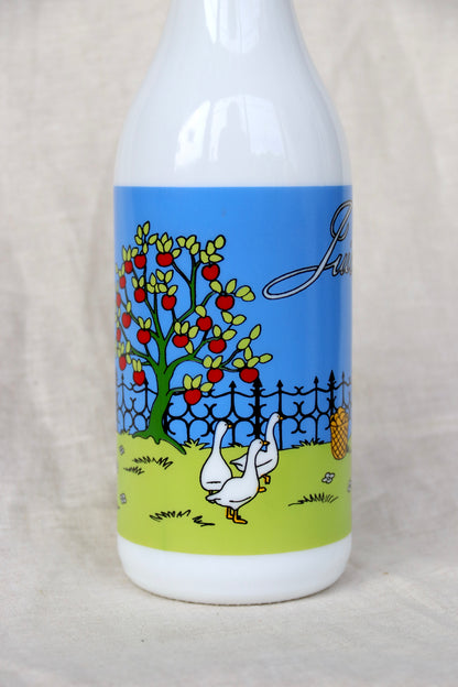 Vintage Milk Glass Bottles
