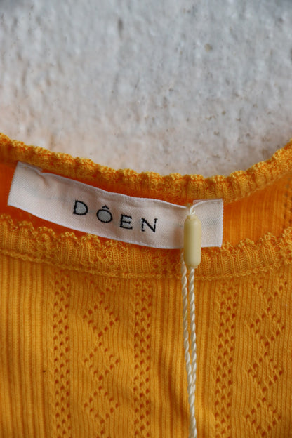 Doen NWT Shae Yellow Tank Top