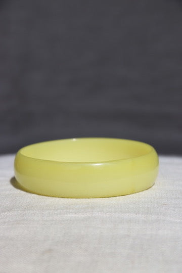 Yellow Lucite Bangle