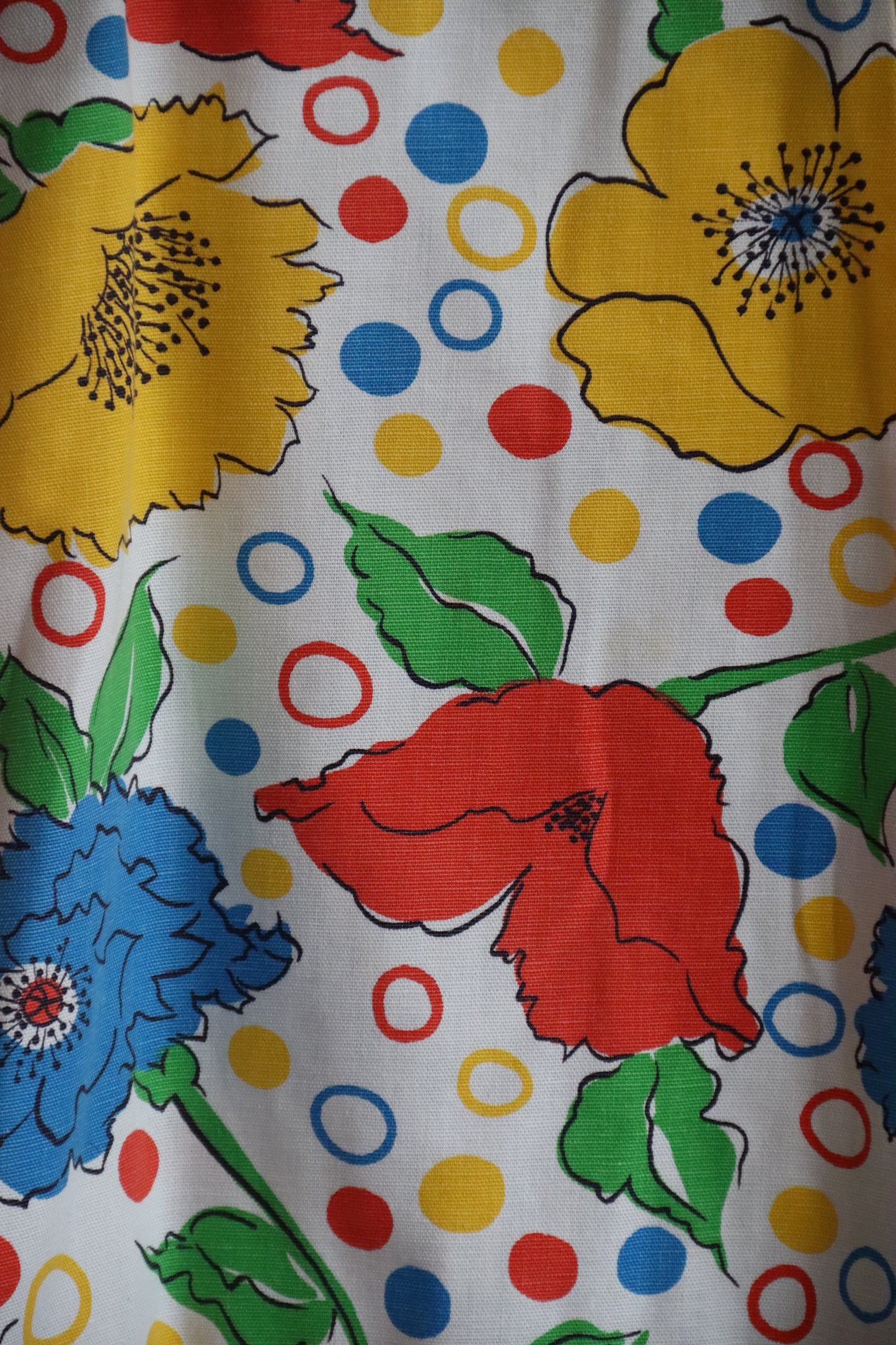 Floral Wrap Skirt - 1970s