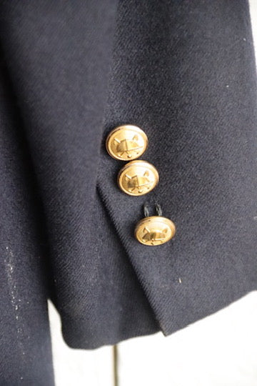 Vintage Polo by Ralph Lauren for Saks Fifth Avenue Suit Jacket with Gold Buttons