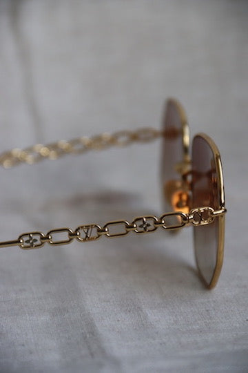 Louis Vuitton Gold Sunglasses