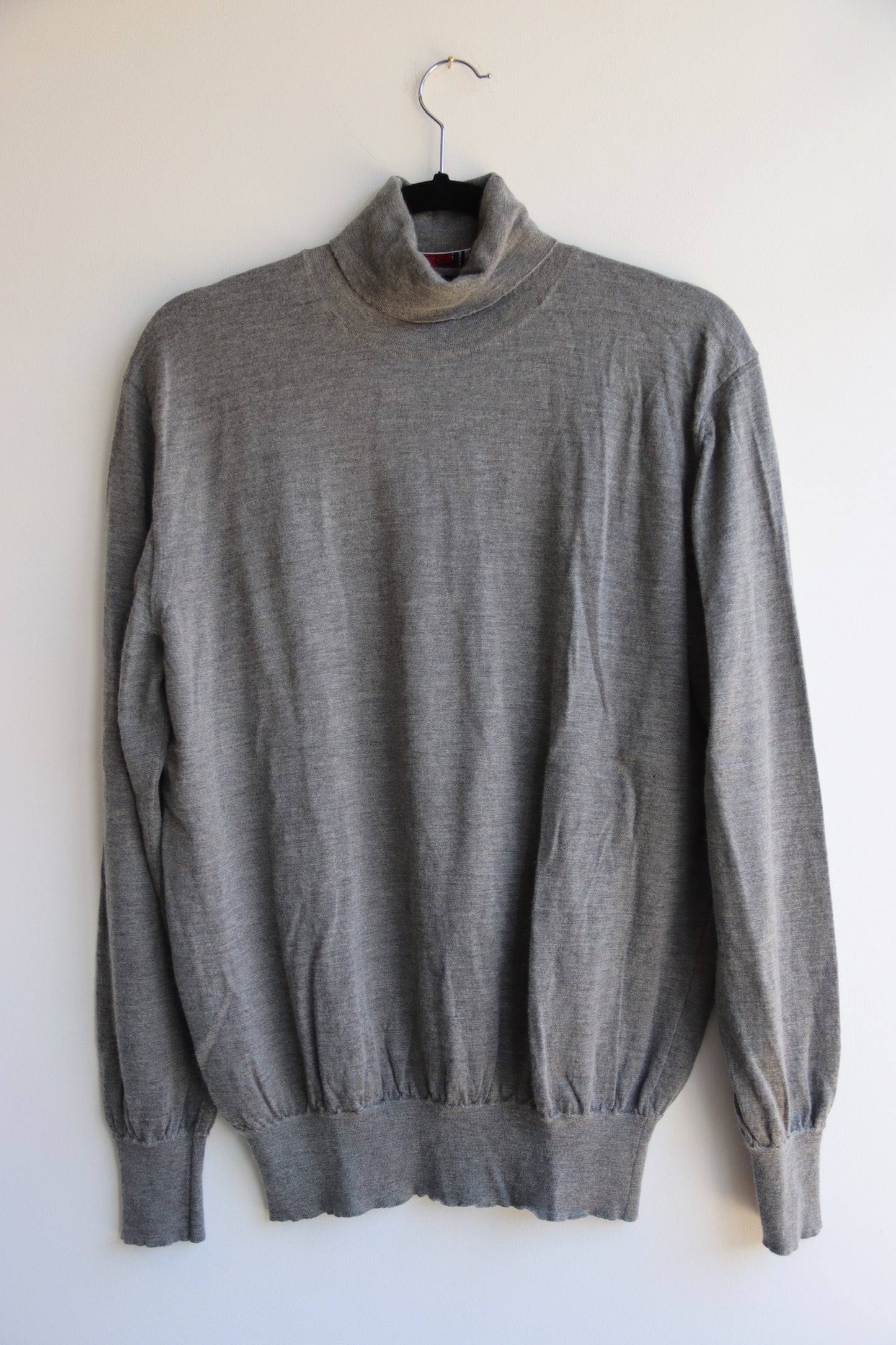 Avon Celli for Davide Cenci Grey Cashmere Turtleneck Sweater
