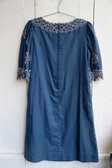 Chuchi Blue Lace Dress