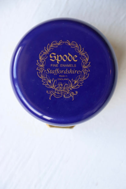 Spode Girl at Well Enamel Box