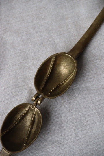 Vintage Solid Brass Nut Cracker