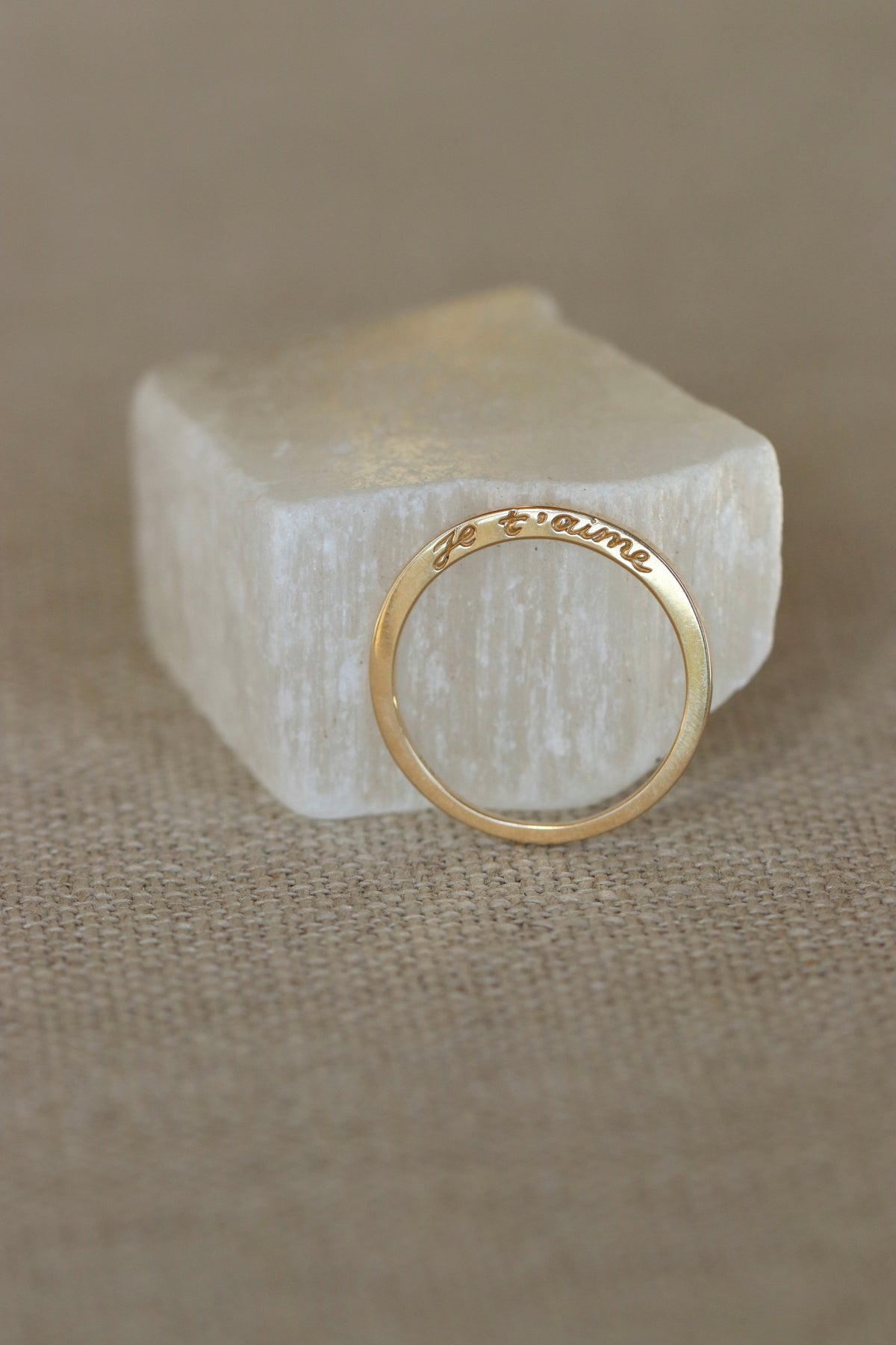 Nora Kogan "Je T'aime" Ring - 14k