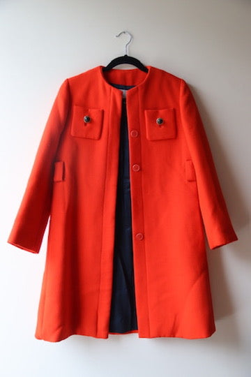 Sharon Harris for Fashionaîre Red Coat