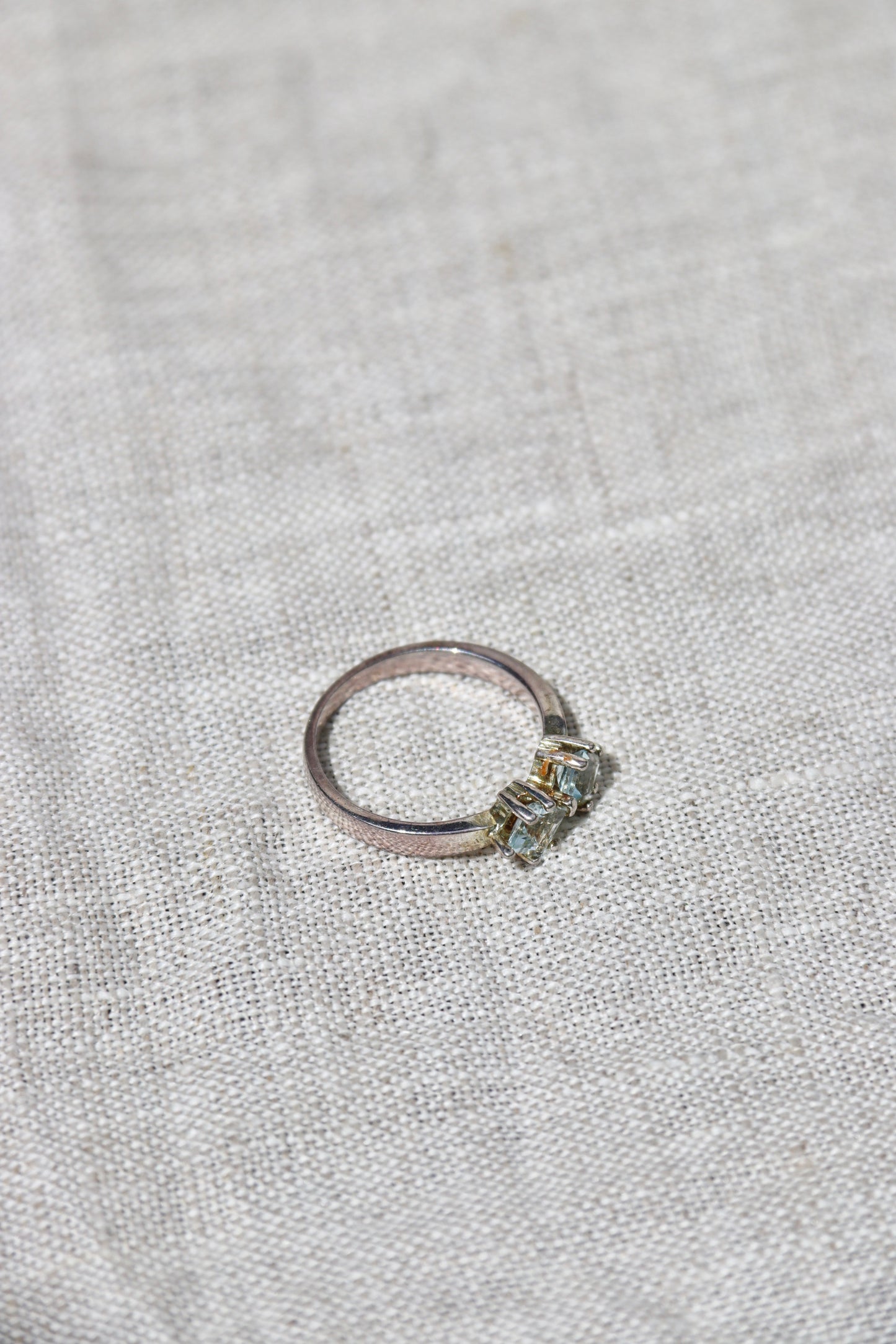 Sterling Silver Aquamarine Ring