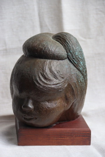 Stanley Taub Bronze Bust Sculpture