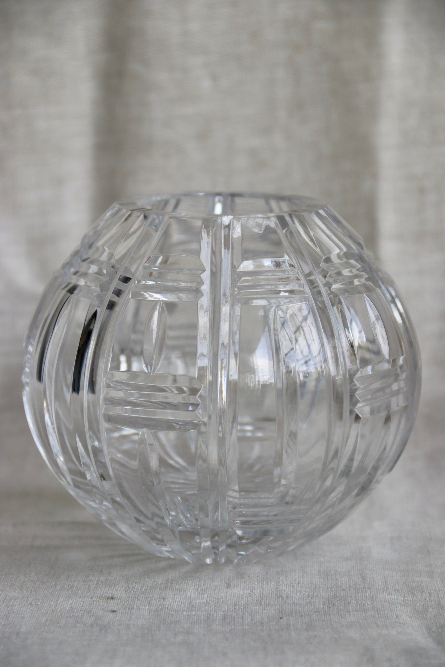 Waterford Crystal Dungarvan Rose Bowl Vase