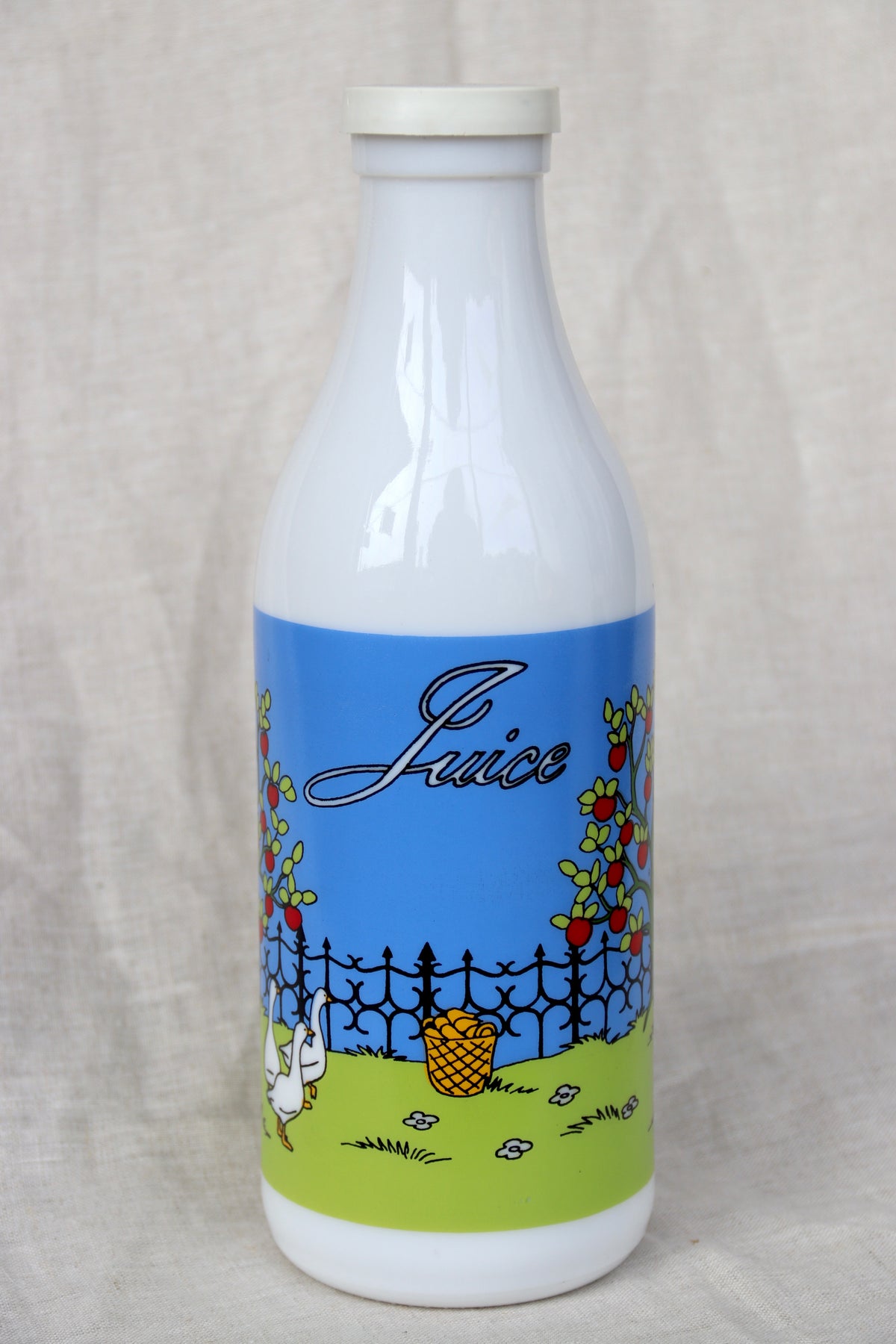 Vintage Milk Glass Bottles