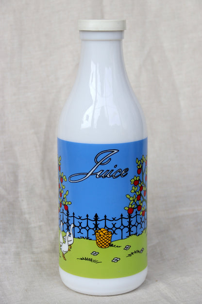 Vintage Milk Glass Bottles