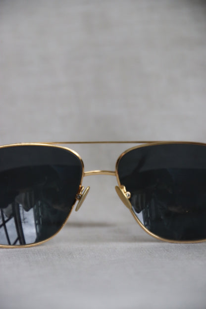 Steven Allen Bristol Brushed Gold Sunglasses