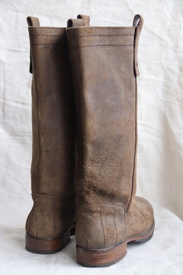 Fiorentini + Baker Brown Suede Knee High Boots