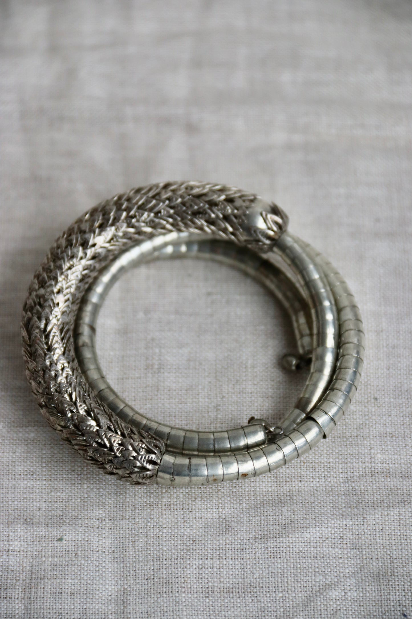 Silver Wrap Bracelet