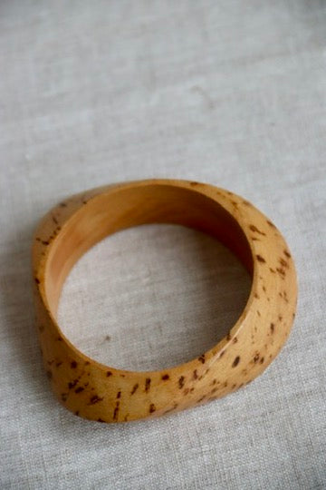 Wooden Bangle Bracelet