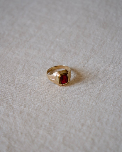 Vintage 10K Ruby Ring