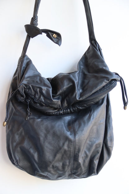 Tatiana Pelletterie Black Leather Bag