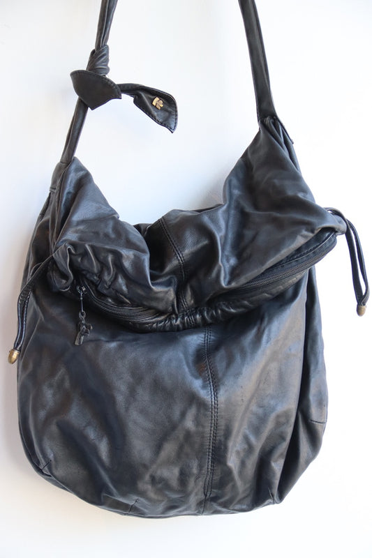 Tatiana Pelletterie Black Leather Bag