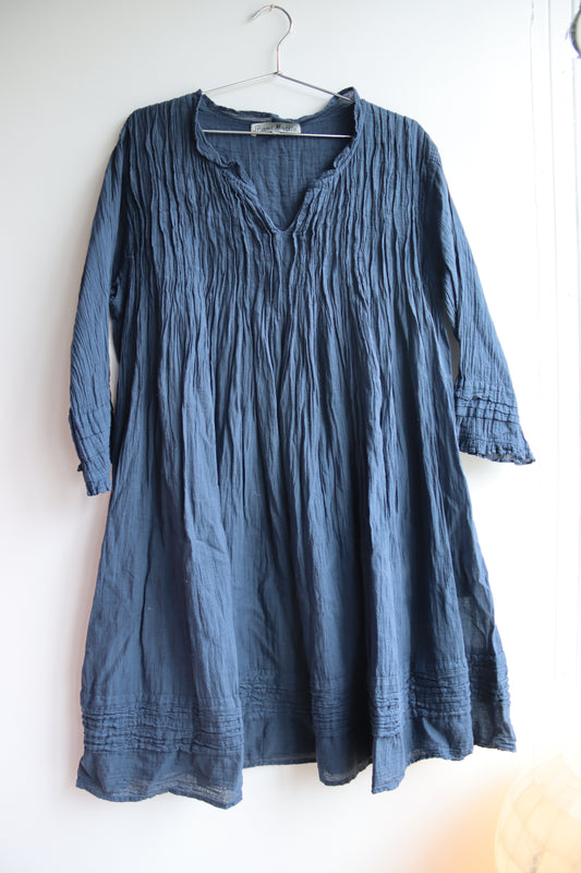 JP and Mattie Blue Tunic