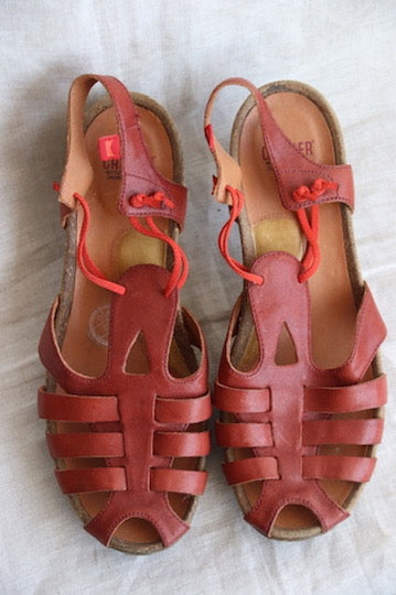 Camper Red Heels