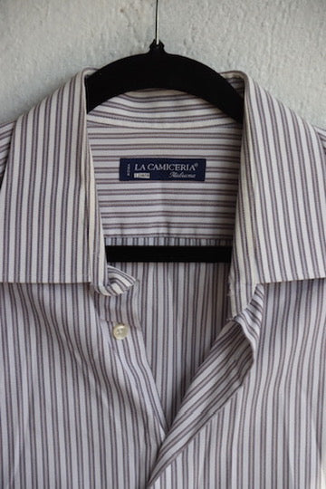 Mens La Camiceria Button Down Dress Shirt