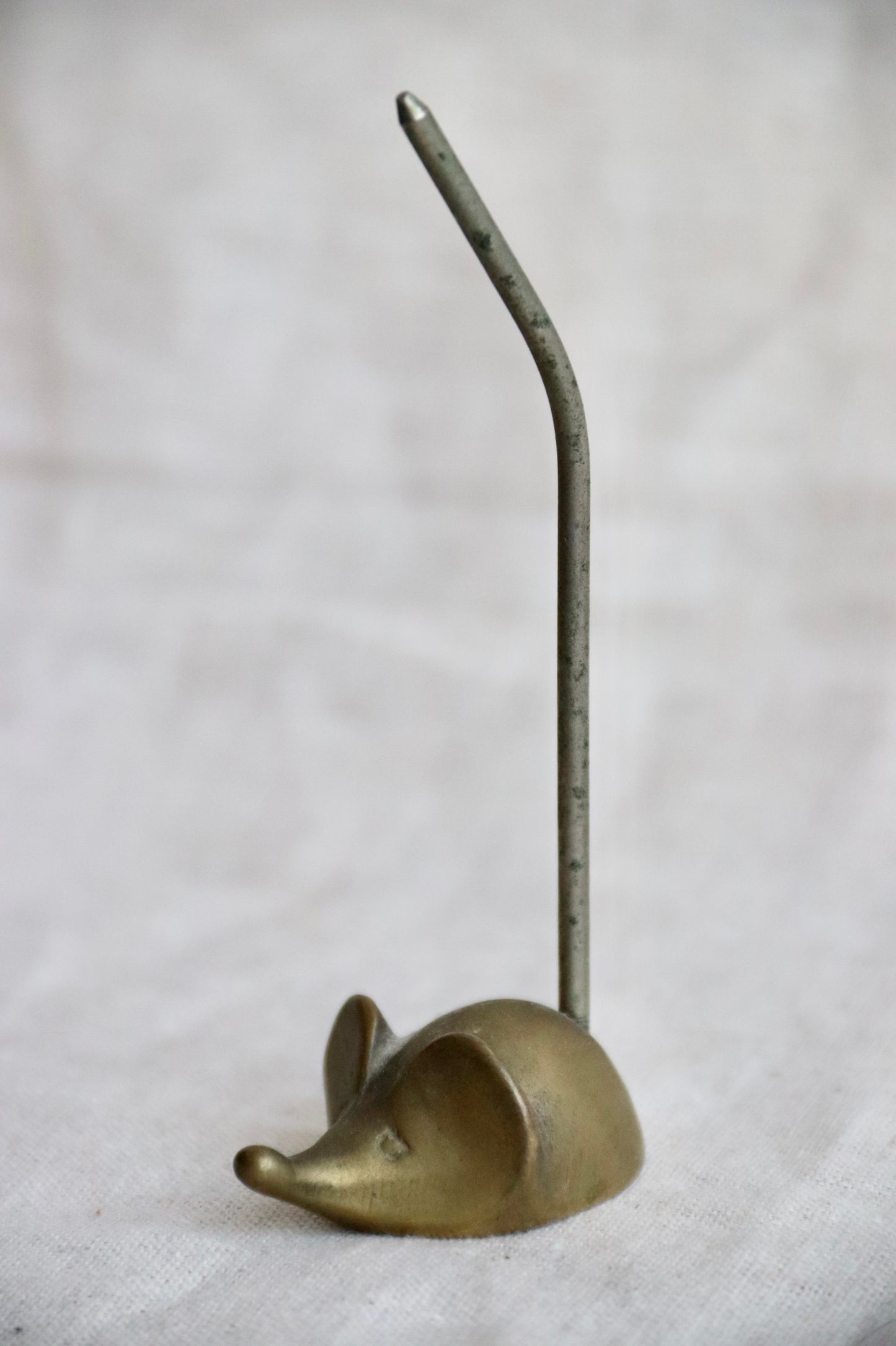 Small Brass Mouse