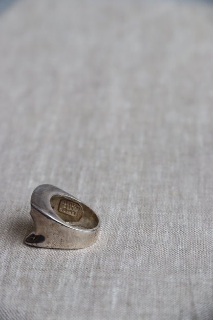 Sterling Silver Wave Ring