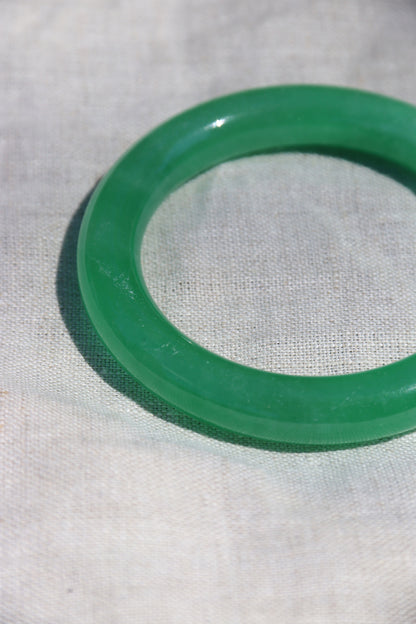 Jadeite Hololith Bangles