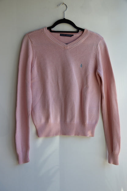 Ralph Lauren Pink Cotton Sweater