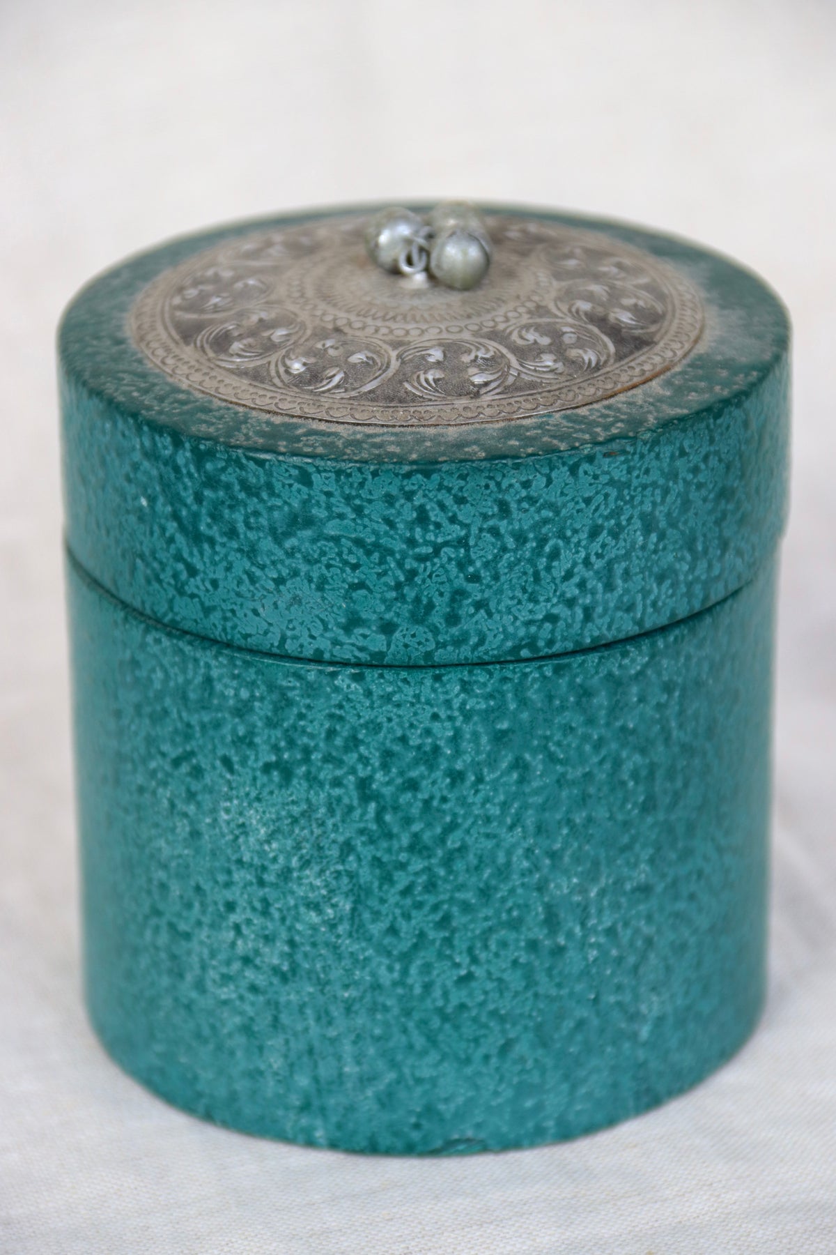 Vintage Mango Wood Trinket Box
