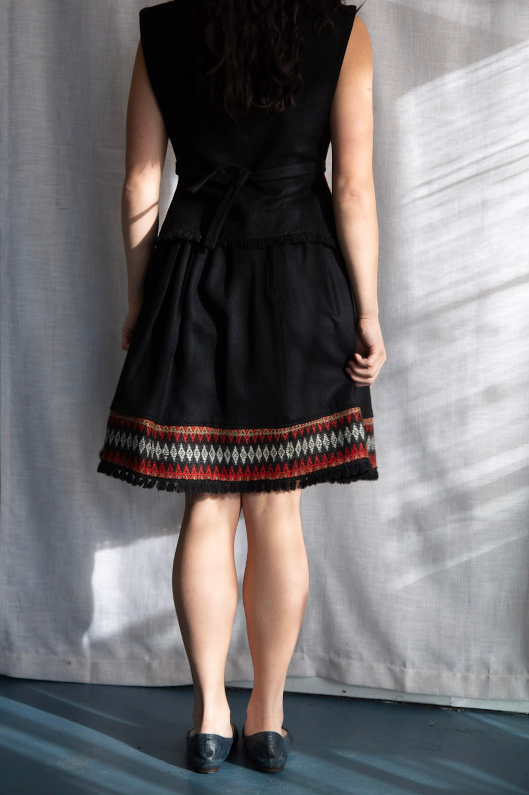 Vintage 60s Petti Wool Skirt Set