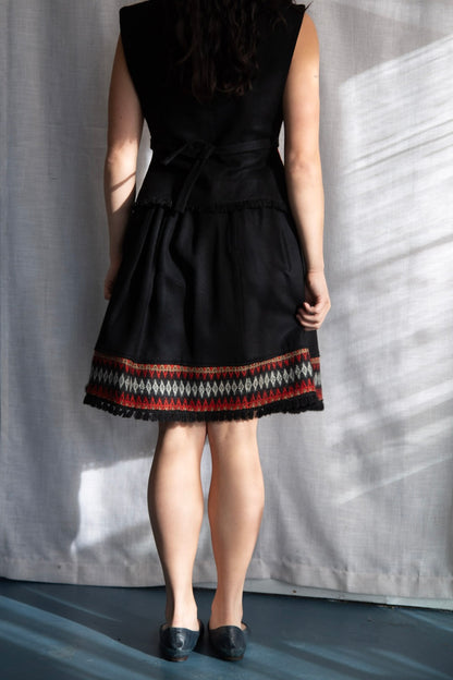 Vintage 60s Petti Wool Skirt Set