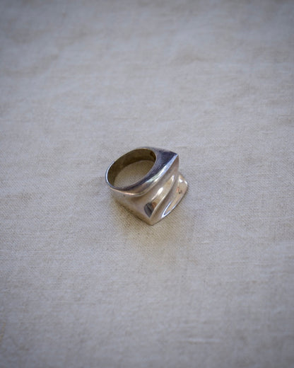 Sterling Silver Wave Ring