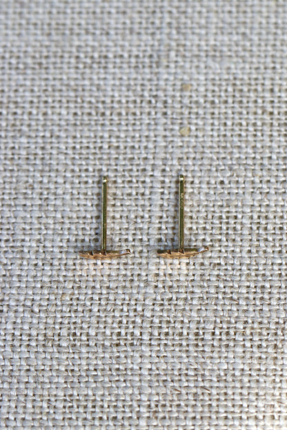 Zoe Chicco 14k Itty Bitty Feather Studs
