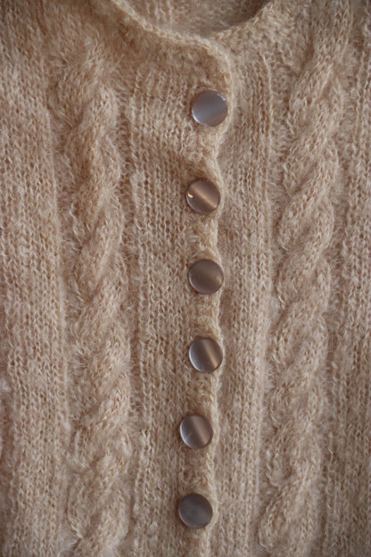 Vintage Mohair Button Down Sweater