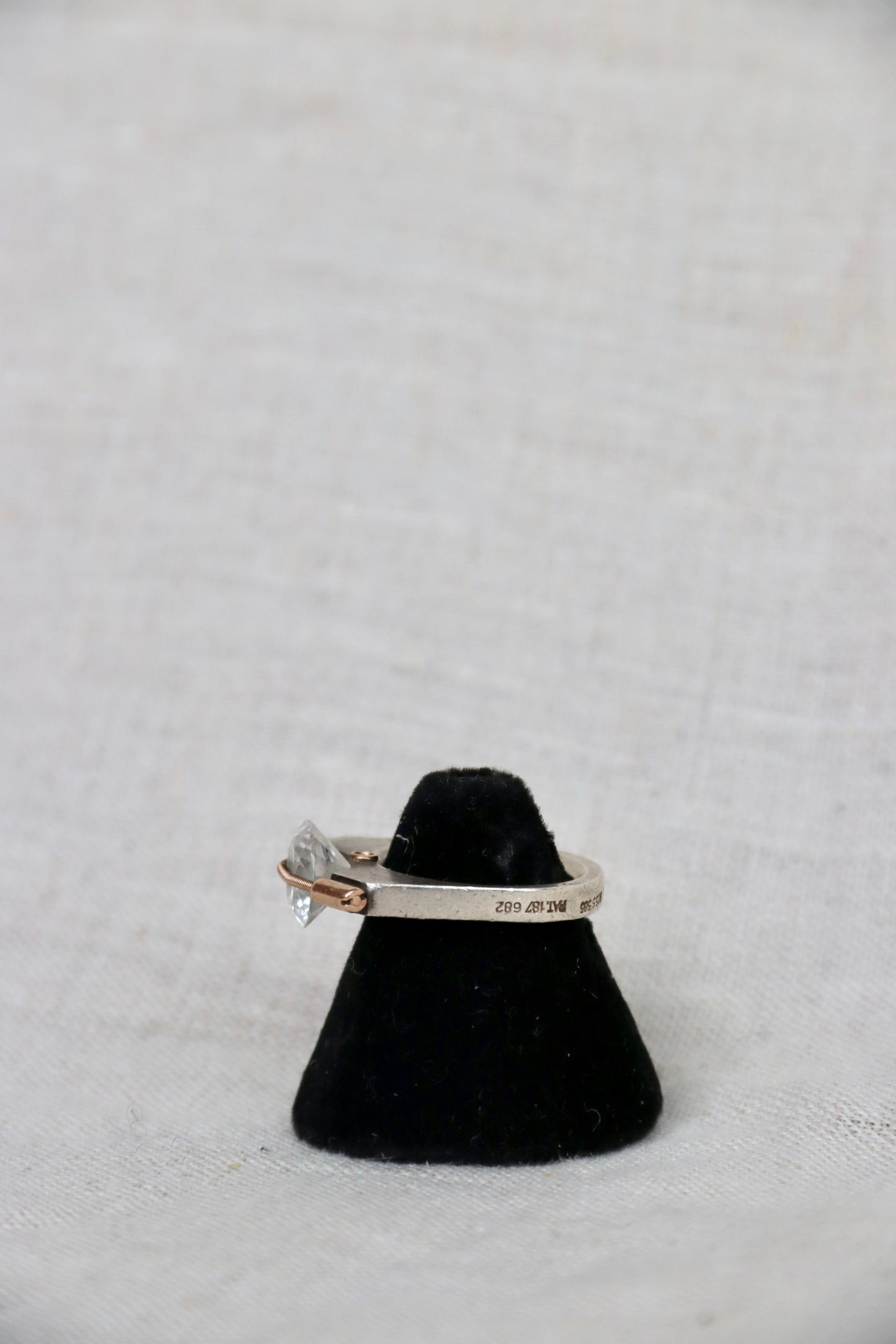 Tomasz Plodowski Sterling Silver Tension Ring