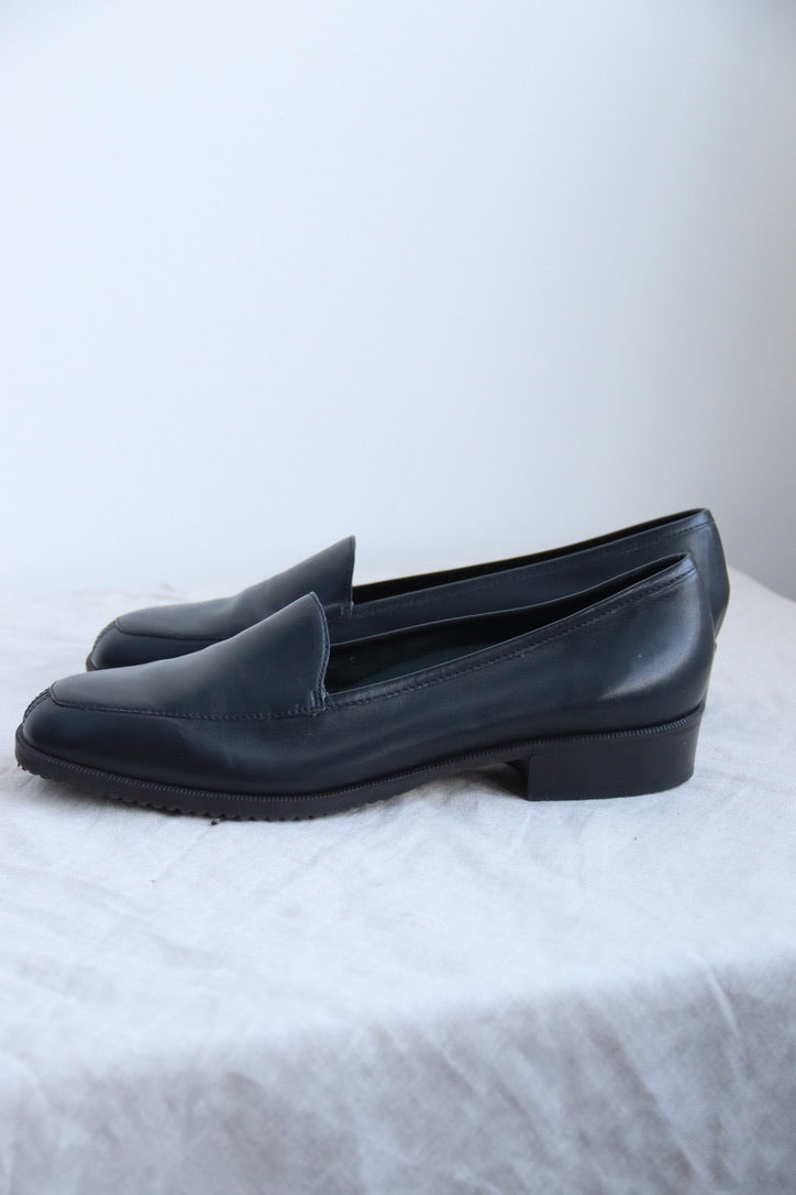 G. H. Bass & Co. Black Loafers