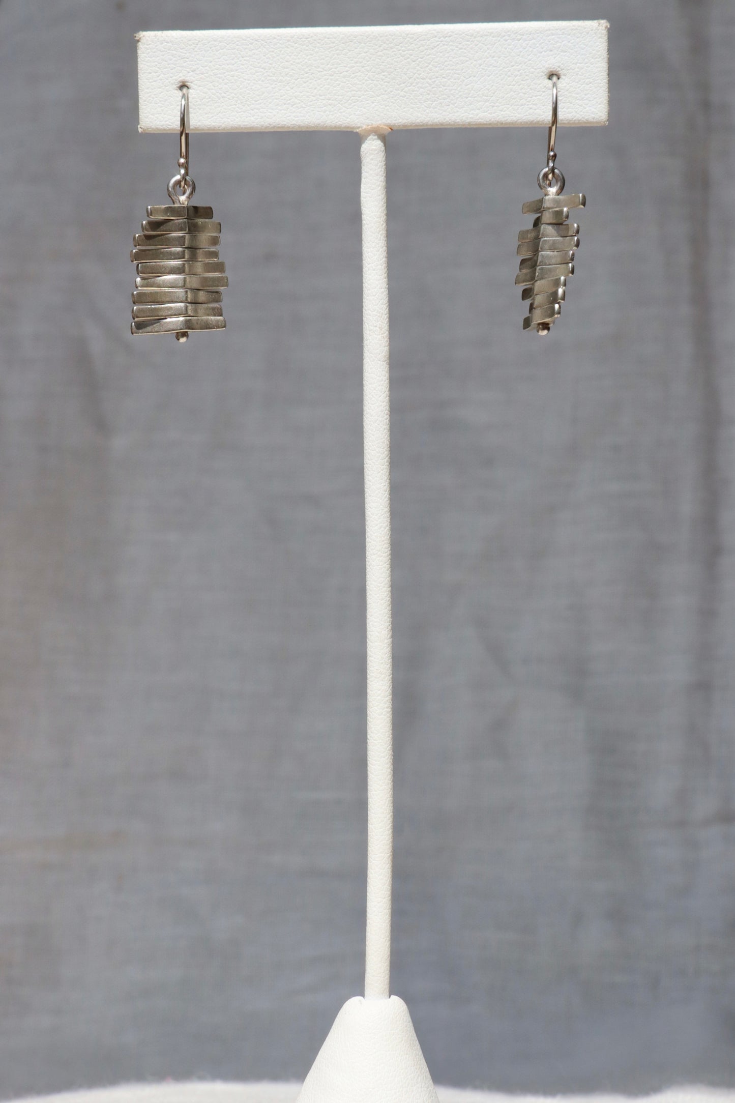 Jill Platner Shake Sterling Silver Earrings