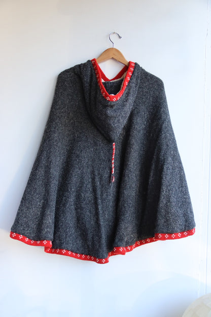 Vintage Wool Cape - as is