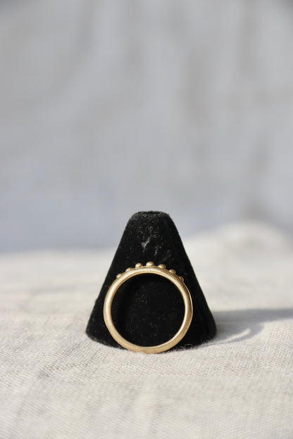 Marisa Mason Brass Lumina Ring