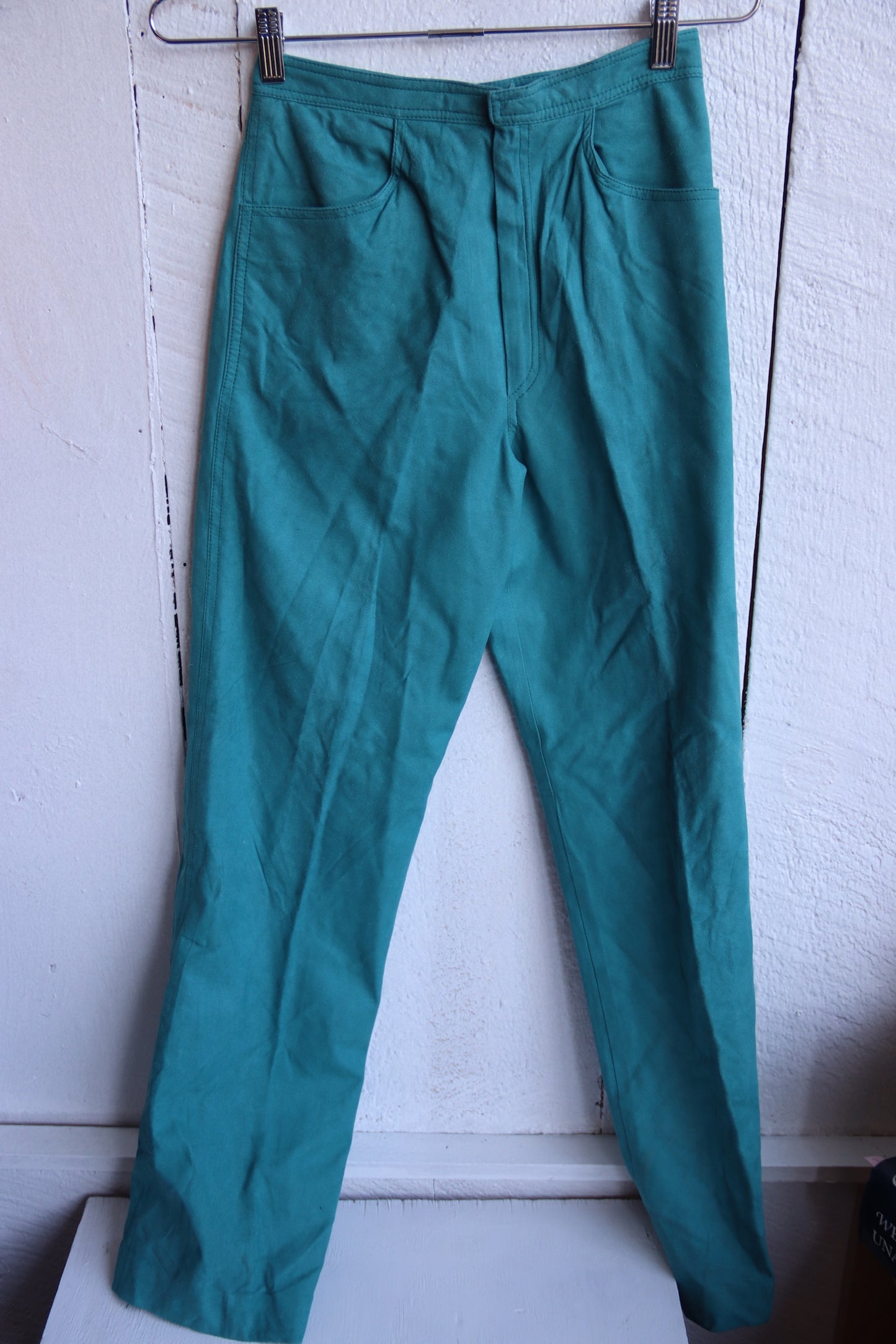 Samuel Robert by Peter Hatsi Androu Turquoise Pants