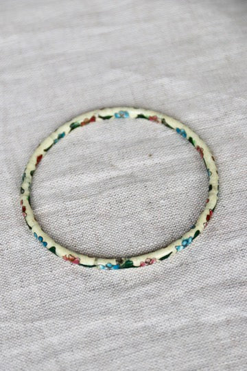 Cloisonne Enamel Bangle Bracelet