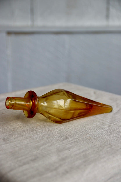 Amber Glass Decanter