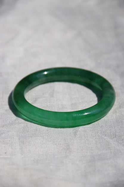 Jadeite Hololith Bangles