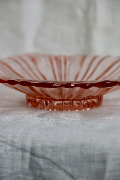 Anchor Hocking Pink Depression Glass Bowl