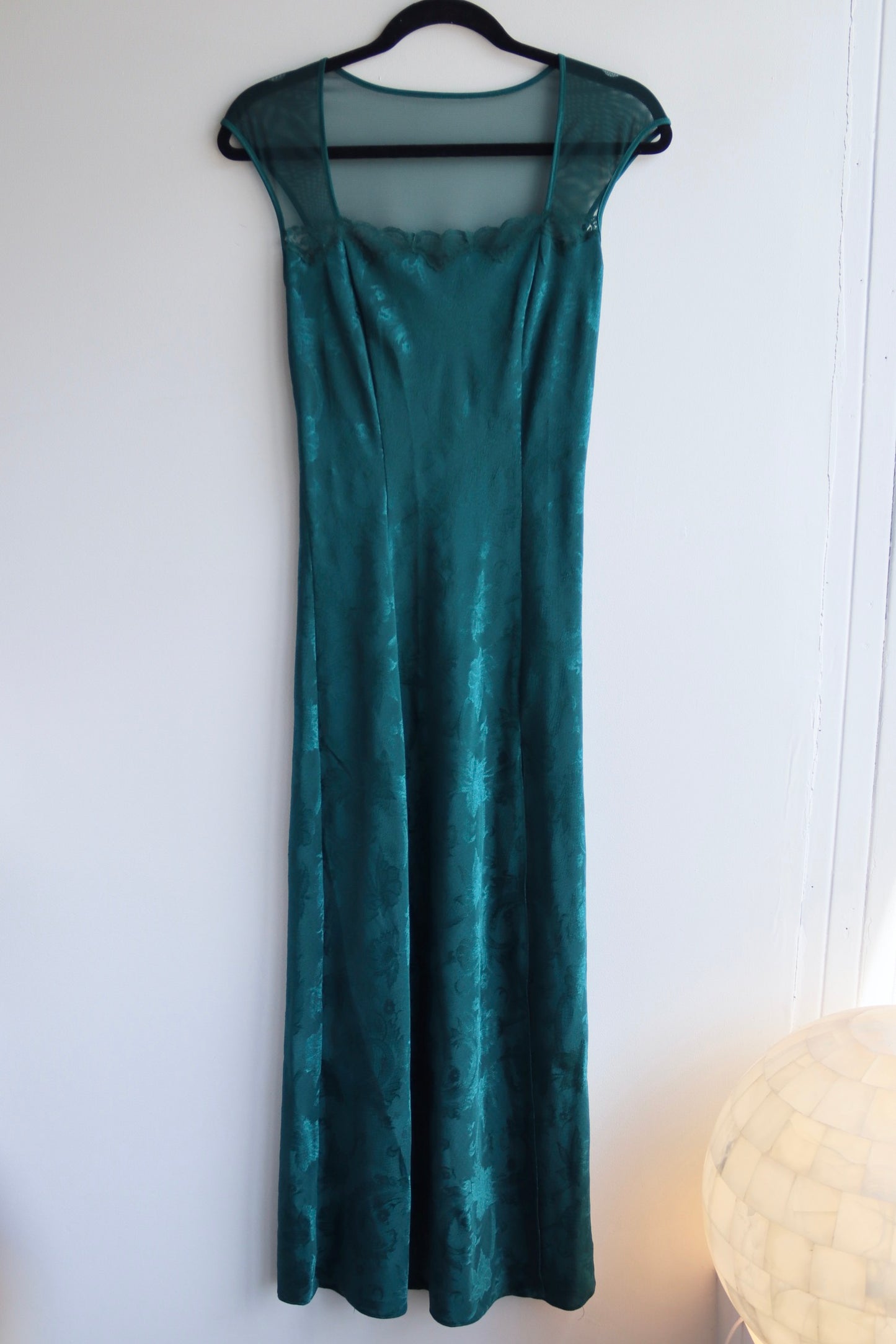 Vintage Victoria's Secret Gold Label Green Dress