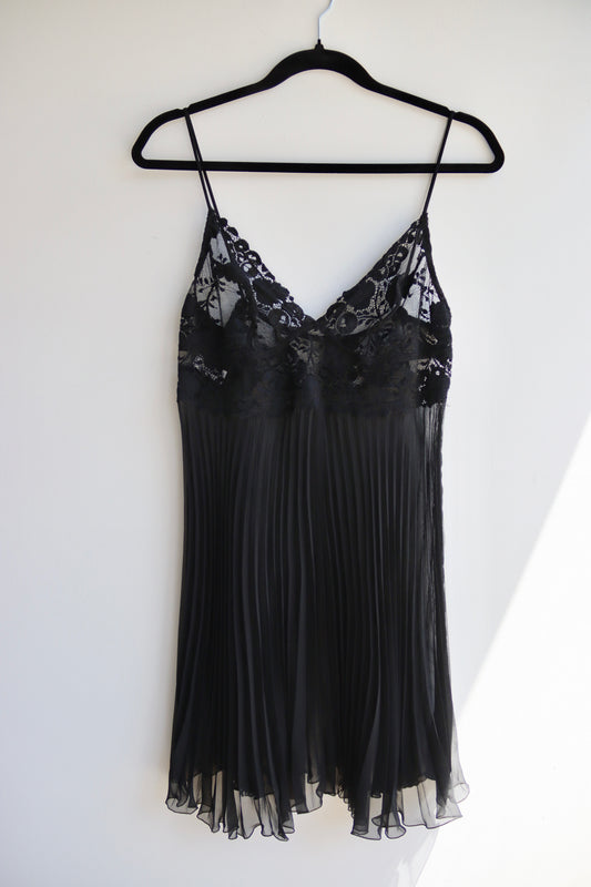 Vintage Christies Black Lingerie Top