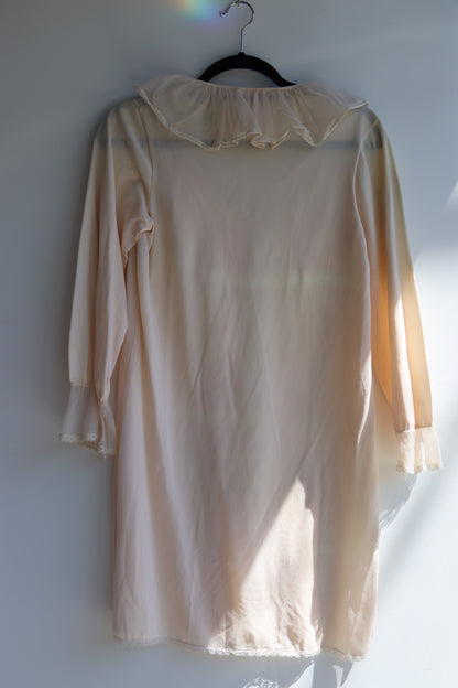 Vintage Ruffle Long Top